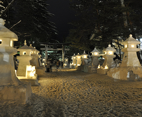 雪灯篭まつり6
